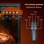 ULTRA FLAME 28 inches Electric Fireplace Inserts /80cm - Image 4