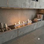Eco FLAME 100cm - Ethanol Burner - black - Image 3