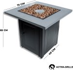 ACTIVA Gas Fire Pit  Table Merida - Image 3