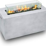 ULTRANATURA Gas Fire Pit  -with glass